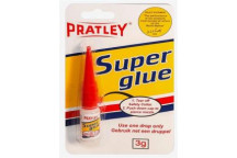 Pratley SUPERGLUE 3g Carded (98007)