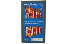 Screwdriver Set ELEC VDE 8pcs inc Tester***