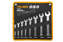 Spanner Set Double Open End 8Pc in Wallet (6x7,8x9,10x11,12x13,14x15,#