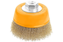 Wire Brush Cup  75mm x M14 x 2.0 Indust. TOLSEN
