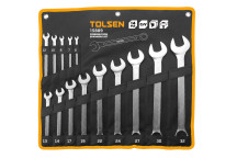 Spanner Set Combination 14Pc in Wallet (6-32mm)