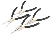 Plier Circlip Set 4 Pc 180mm TOLSEN