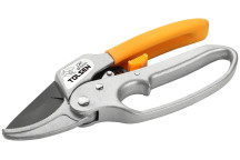 Garden Secateurs  Aluminium Body 65Mn Blade Steel Teflon Coated 200mm
