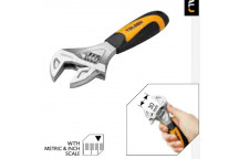 Wrench Adjustable PVC Grip STUBBY 165mm Industrial TOLSEN