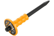 Cold Chisel Pointed 300x18x4 PVC Grip Large Plate TOLSEN