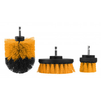 Brush Drill Set 3Pc (50-87-100mm)