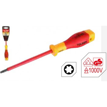 Screwdriver VDE Torx T20x100 TOLSEN