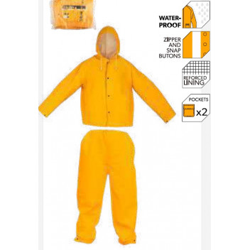 Rain Suit YELLOW 2Pc XXL TOLSEN###