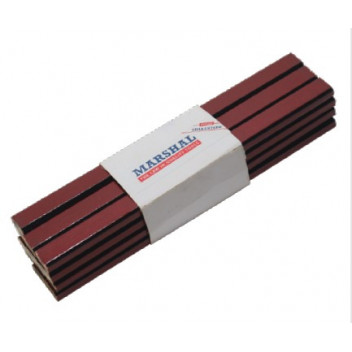 Pencil Carpenters Red & Black Octagon (12pcs) TOLSEN