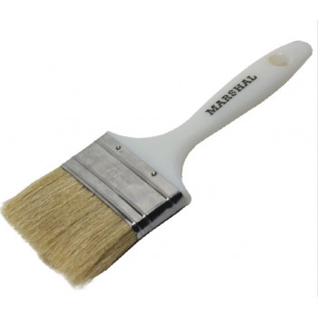 Brush Paint Blonde Plastic Handle Marshal 38mm###