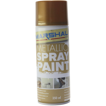 Spray Paint  18K Gold 350ml Marshal