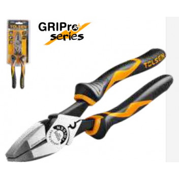 Plier High Leverage ,Fish Tape puller & Crimper 240mm Indust. TOLSEN