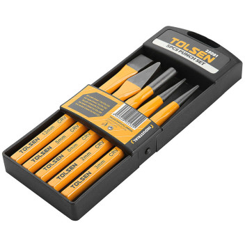 Punch Set Chisel 5Pc 150mm  TOLSEN