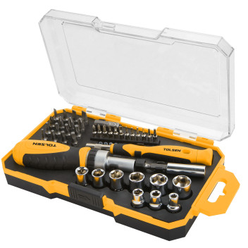 Socket & Bits Set 42Pc TOLSEN