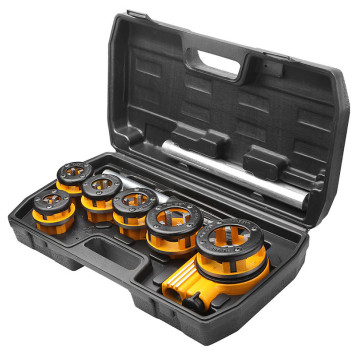 Pipe Threading Set 9Pc Indust. TOLSEN