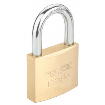 Padlock Brass 40mm 3 Keys  Blister Indust. TOLSEN