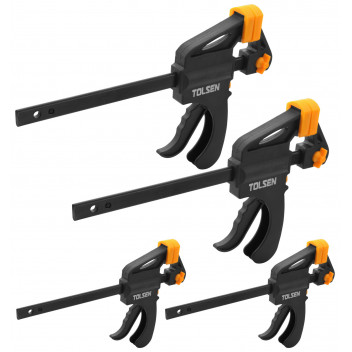 Clamp One Hand Quick Set (2x 100mm/2x150mm) TOLSEN###