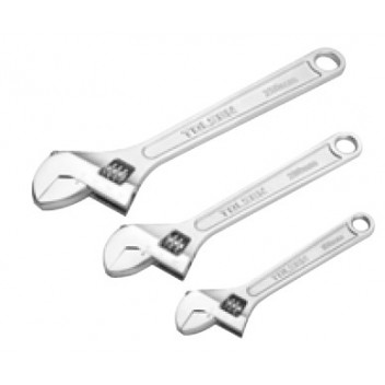 Wrench Adjustable Set 3Pc (150mm-200mm-250mm)TOLSEN###