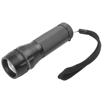 Torch AAA Black LED 150 Lumens + Zoom Indust. TOLSEN