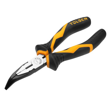 Plier Bent Nose 160mm Indust.TOLSEN###