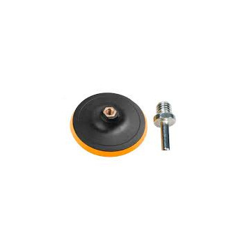 Backing Pad Plastic with Velcro 150mm TOLSEN